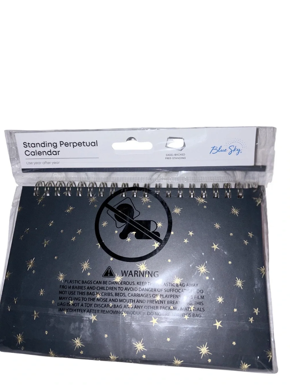 New: Blue Sky NWT Celestial Perpetual Standing Calendars for Desk